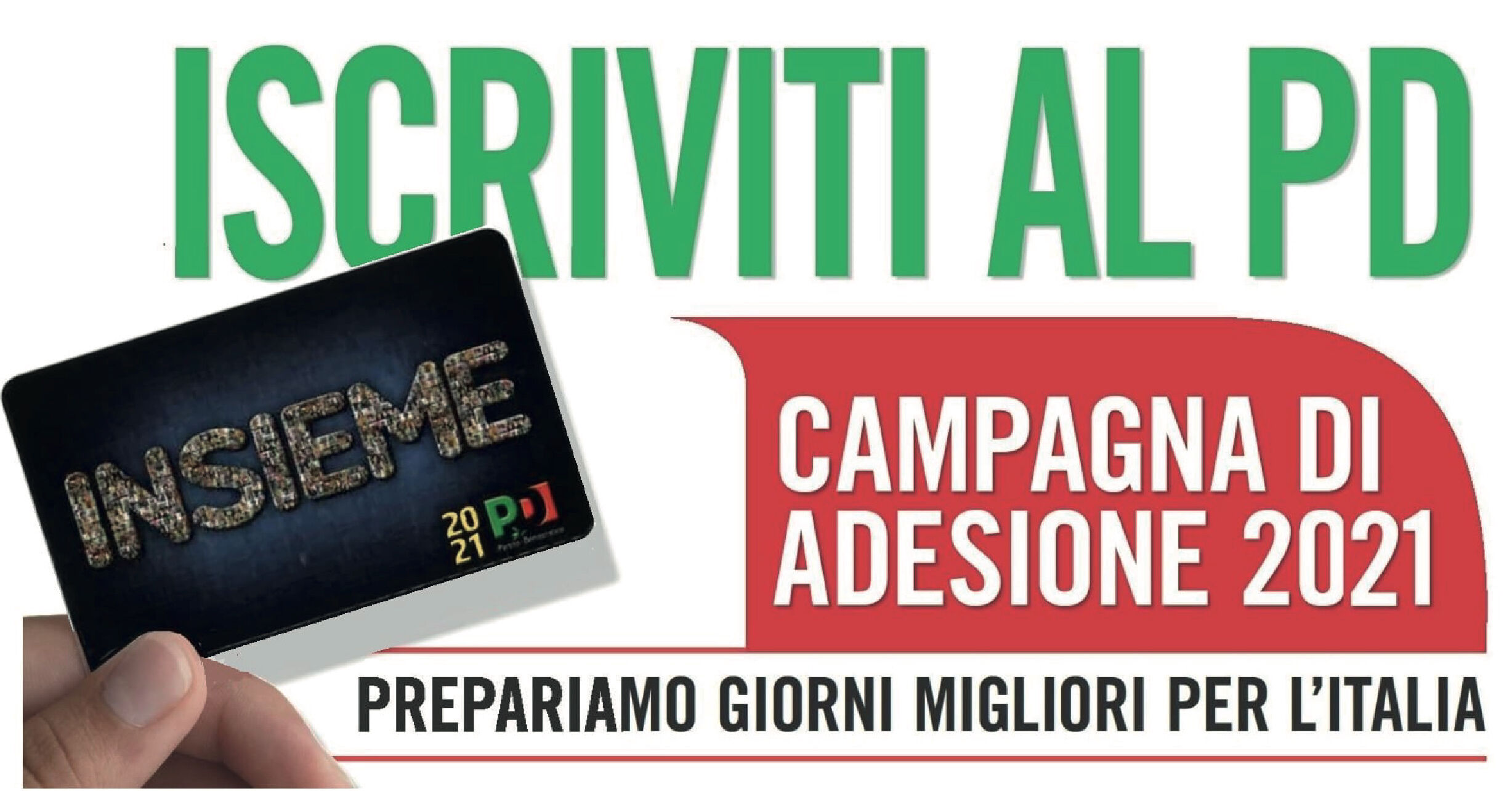 Scopri di più sull'articolo Partiti con la campagna tesseramento 2021