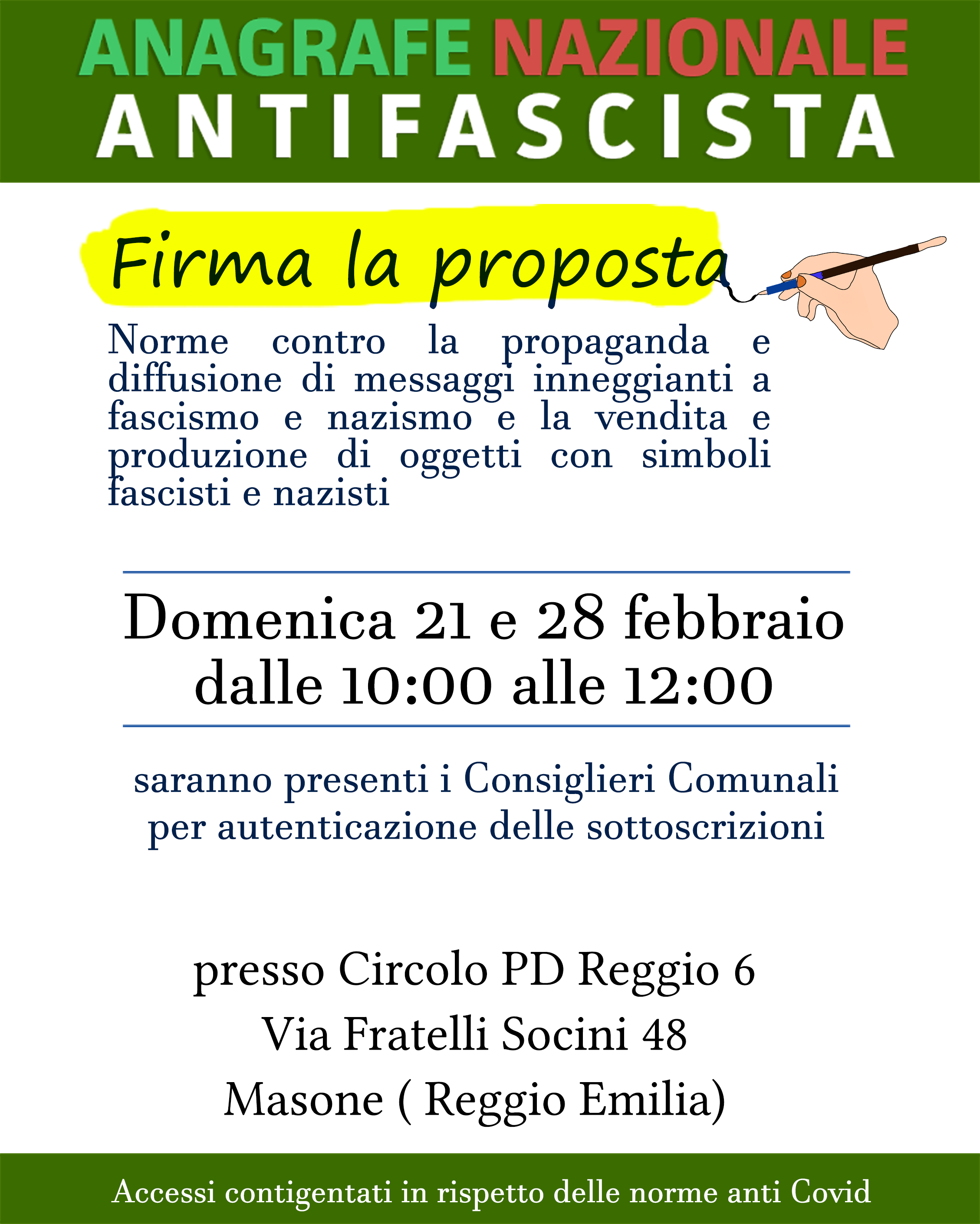 Scopri di più sull'articolo Proposta di legge contro la propaganda nazifascista