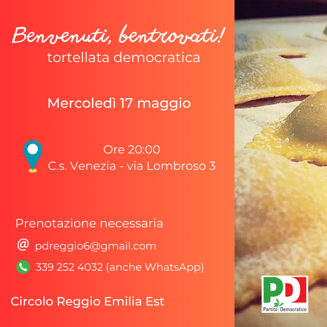 Scopri di più sull'articolo Benvenuti, bentrovati! Un invito a cena per tutto il circolo