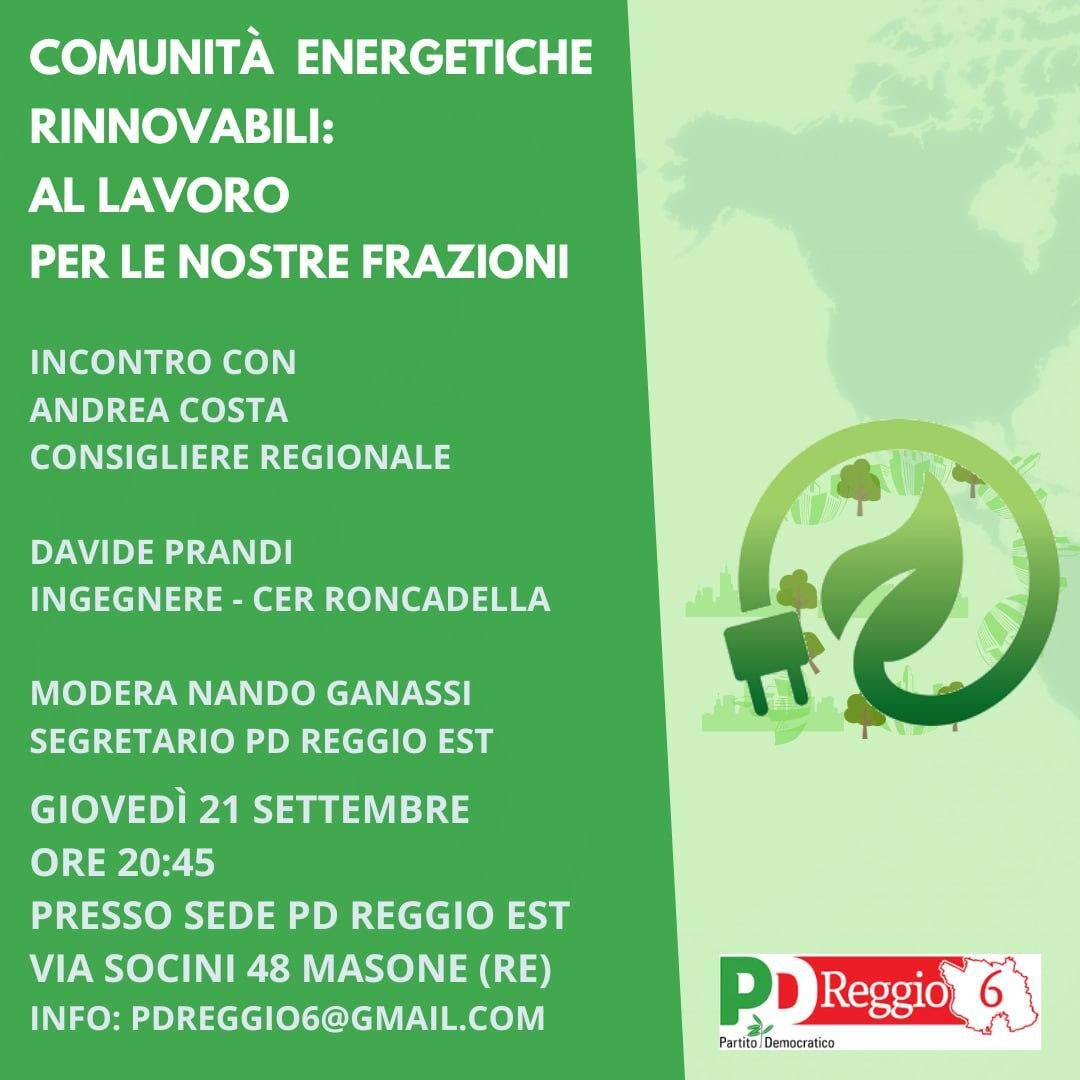 Scopri di più sull'articolo Comunità energetiche: al lavoro per le nostre frazioni.